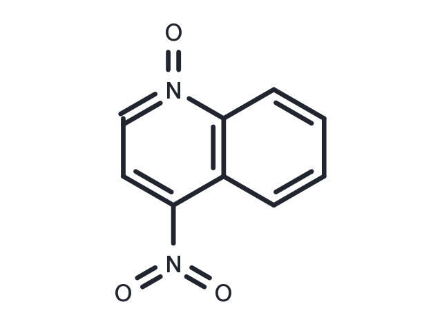 4-Nitroquinoline 1-oxide Chemical Structure