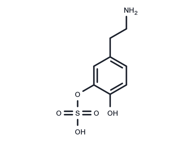 Dopamine 3-O-sulfate Chemical Structure