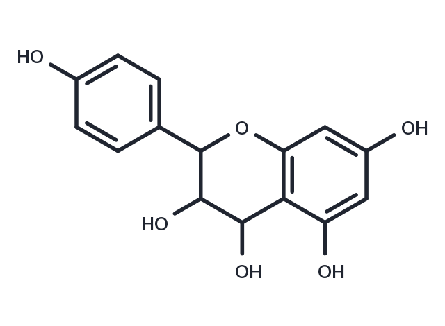 Leucopelargonidin Chemical Structure