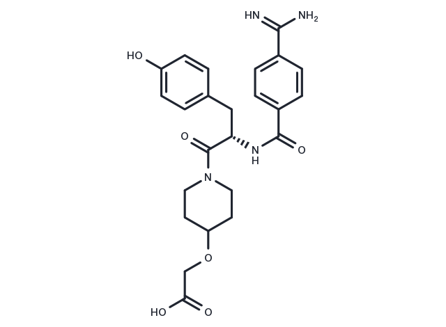 Lamifiban Chemical Structure