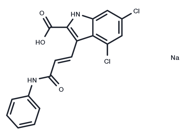 Gavestinel Chemical Structure