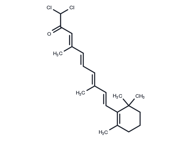 Dichloro-all-trans-retinone Chemical Structure