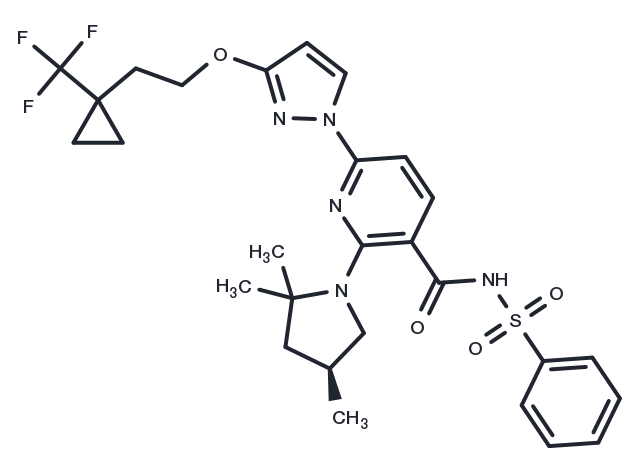 Bamocaftor Chemical Structure