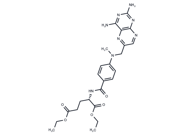 Methotrexate diethyl ester Chemical Structure