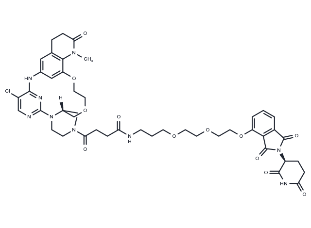 BCL6 PROTAC 1 Chemical Structure