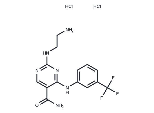 Syk Inhibitor II dihydrochloride Chemical Structure