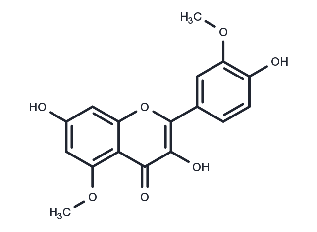3',5-Di-O-methyl quercetin Chemical Structure