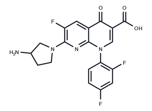 Tosufloxacin Chemical Structure