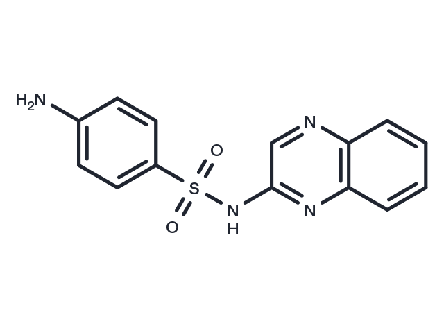 Sulfaquinoxaline Chemical Structure