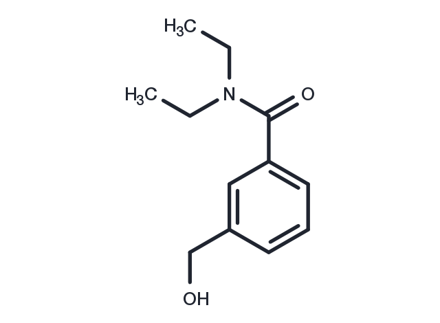 ω-Hydroxy-DEET Chemical Structure