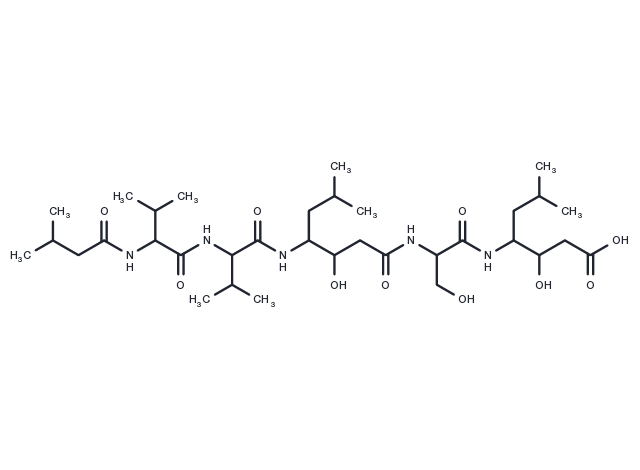 Hydroxypepstatin Chemical Structure