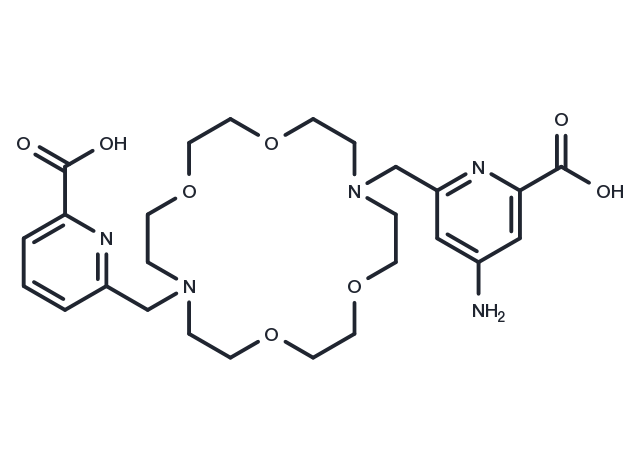 Macropa-NH2 Chemical Structure