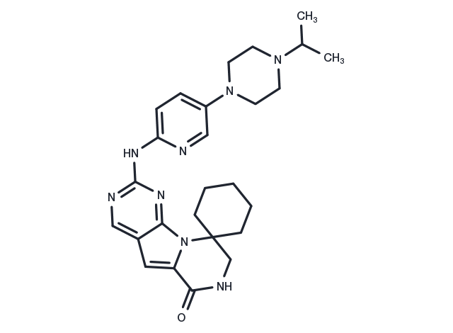 Lerociclib Chemical Structure