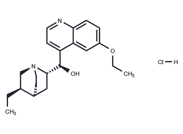 Ethylhydrocupreine hydrochloride Chemical Structure