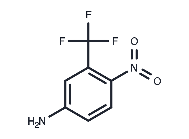 4-Nitro-3-trifluoromethyl aniline Chemical Structure