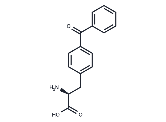 4-Benzoyl-L-phenylalanine Chemical Structure