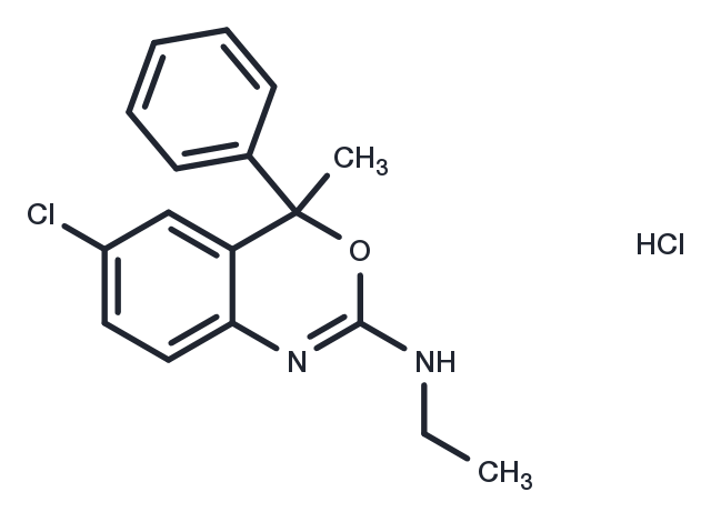 Etifoxine hydrochloride Chemical Structure