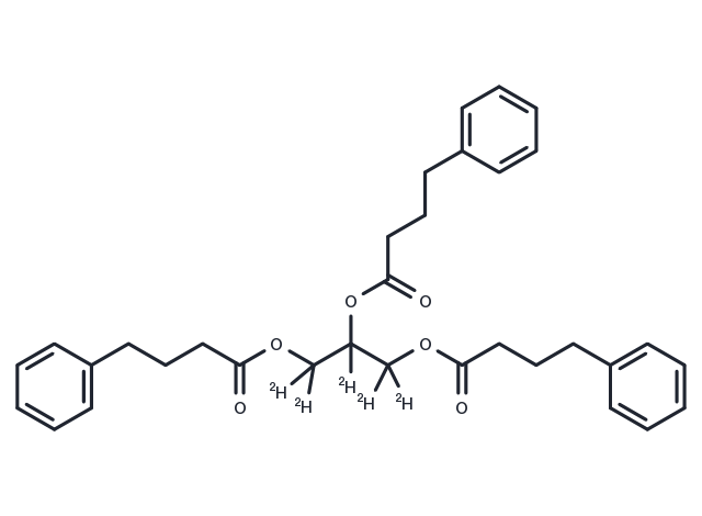 Glycerol phenylbutyrate-D5 Chemical Structure