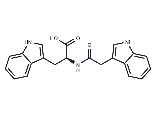 Tryptophan, N-indol-3-ylacetyl- (6CI)