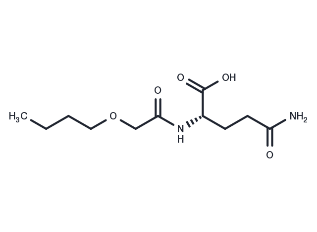 N-Butoxyacetylglutamine Chemical Structure