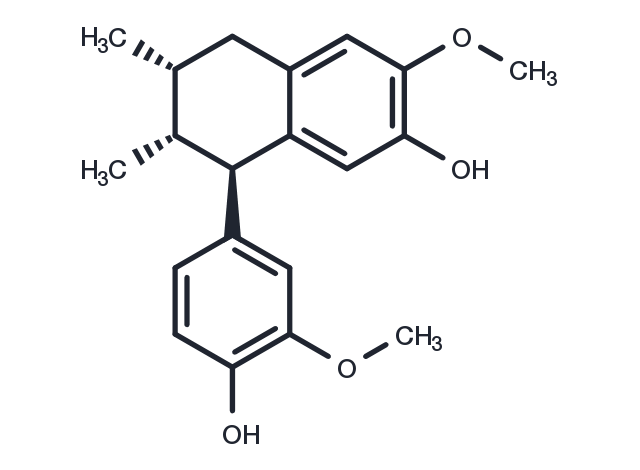 Isoguaiacin Chemical Structure