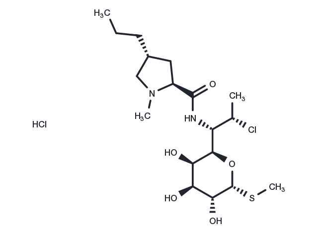 Clindamycin hydrochloride Chemical Structure