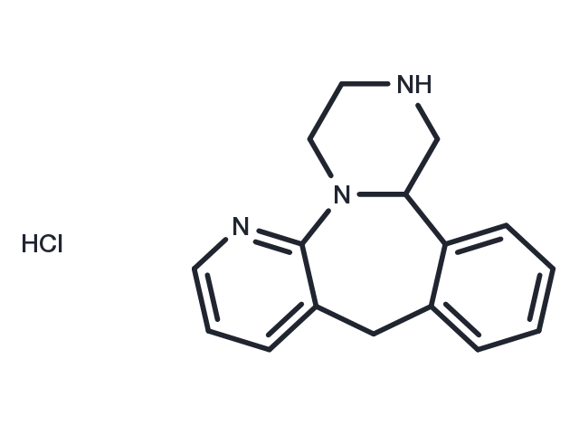 Desmethyl Mirtazapine (hydrochloride) Chemical Structure