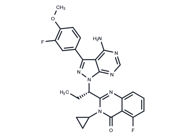 IHMT-PI3Kδ-372 S-isomer Chemical Structure