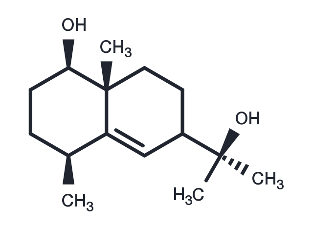 7-Epi-5-eudesmene-1beta,11-diol Chemical Structure