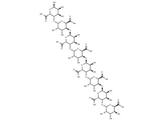 L-octaguluronic acid octasodium salt Chemical Structure