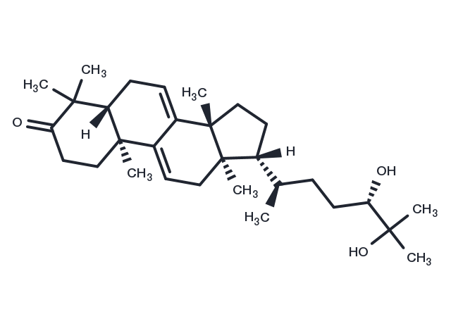 Ganodermanondiol Chemical Structure