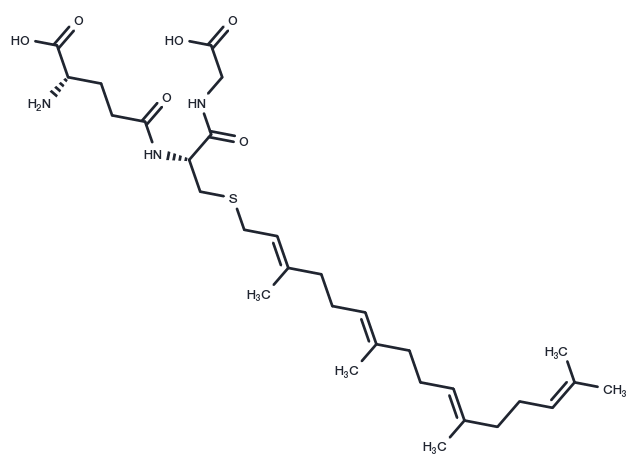 S-Geranylgeranyl-L-glutathione Chemical Structure