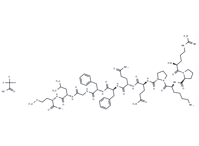 Substance P TFA Chemical Structure