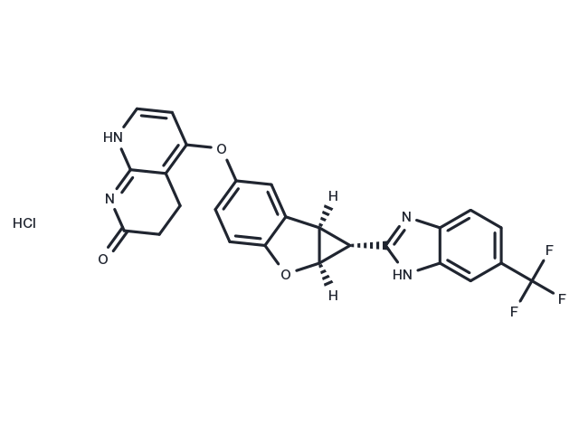 Lifirafenib HCl Chemical Structure