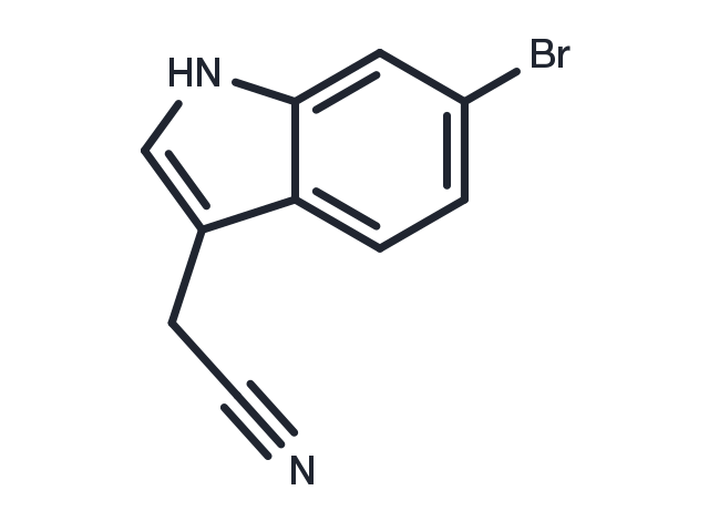 6-Bromoindole-3-acetonitrile Chemical Structure