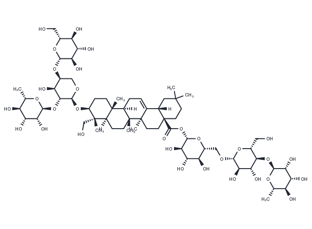 Pulsatilla saponin H Chemical Structure