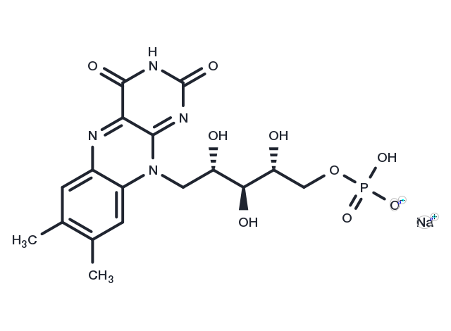 Riboflavin phosphate sodium Chemical Structure