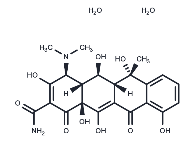 Oxytetracycline Dihydrate Chemical Structure