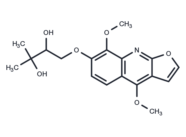 Evoxine Chemical Structure