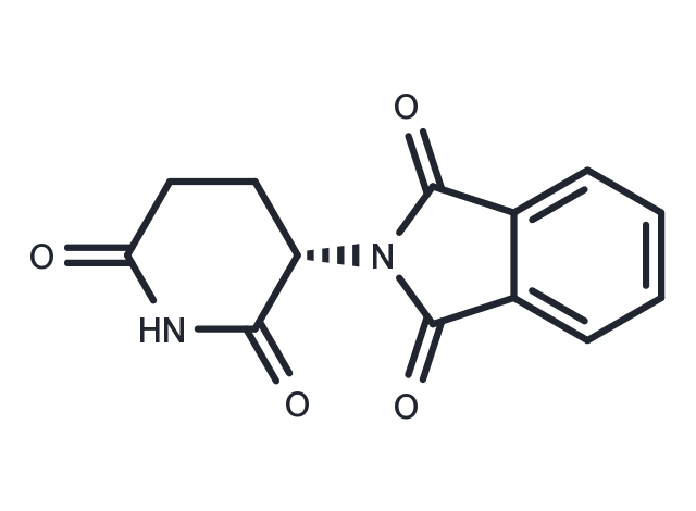 (S)-Thalidomide Chemical Structure