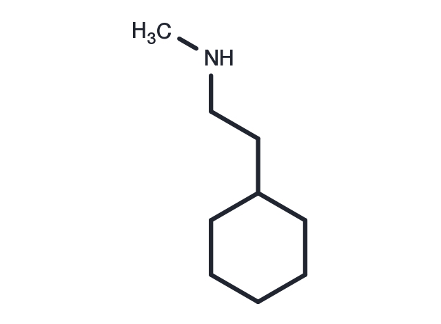 N-Methylcyclohexaneethaneamine Chemical Structure