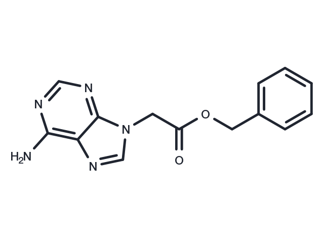 Benzyl  6-amino-9H-purine-9-acetate Chemical Structure