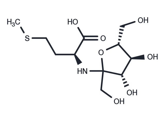 Fructosyl-methionine Chemical Structure