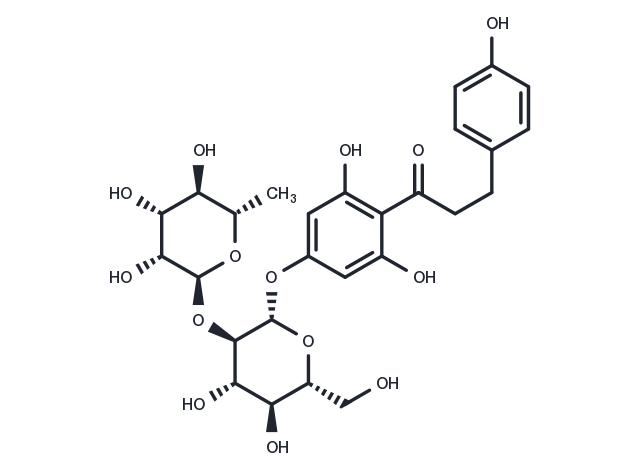 Naringin dihydrochalcone Chemical Structure