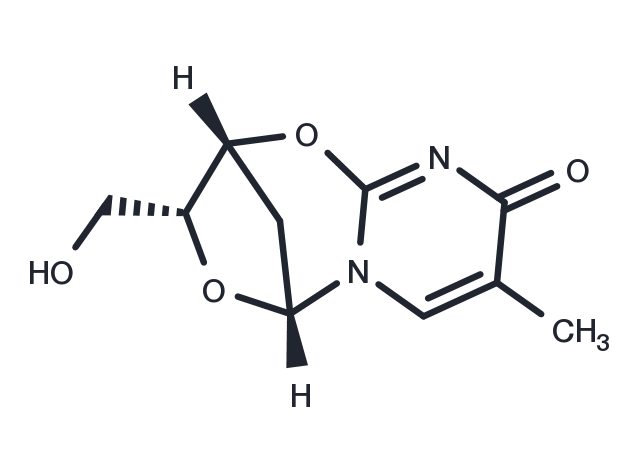 2,3’-Anhydrothymidine Chemical Structure