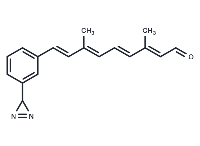 3-Diazirinophenylretinal Chemical Structure