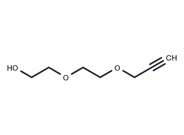 Propargyl-PEG2-OH Chemical Structure