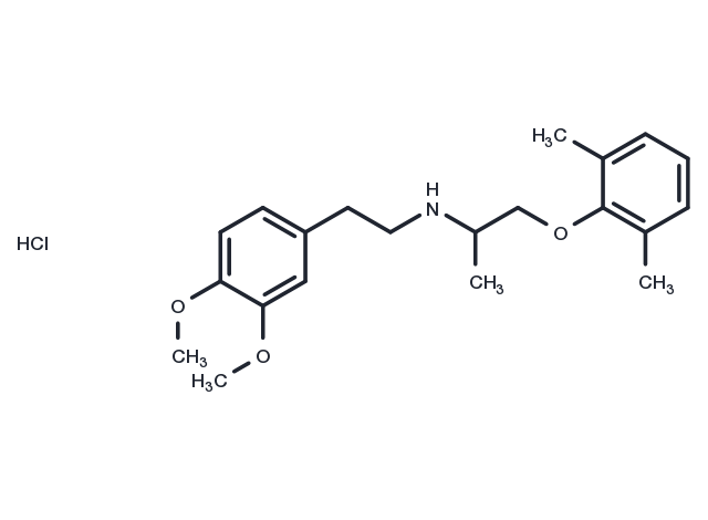 Phenoprolamine Hydrochloride Chemical Structure