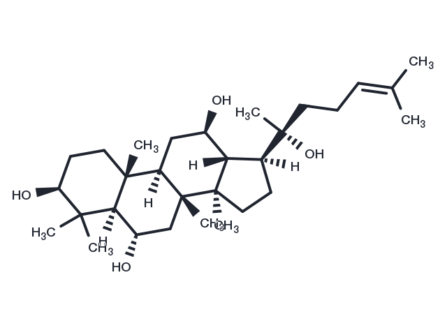 Protopanaxatriol Chemical Structure