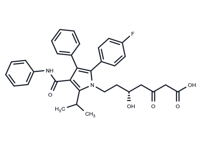 3-Oxo Atorvastatin Chemical Structure